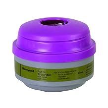 NORTH Honeywell 75SCP100L Defender Multi-Purpose Cartridge with P100 Filter, Olive/Magenta, 2.75 X 7 X 3.5 Pack of 2