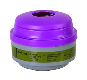 North Honeywell 75SCP100L Defender Multi-Purpose Cartridge with P100 Filter, Pack of 2