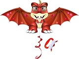 HENGDA KITE Juvenile Dragon Kite,for Kids and Adults,Easy to Fly,Excellent Fabric and Structure Design,The Pictures are Beautiful in high Definition,Suitable for Beginners(59x22) in