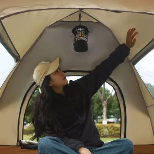 Carpa automática para camping, fácil de instalar, color gris miniatura 5