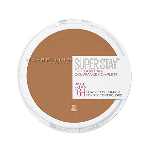 Maybelline New York - Fond de Teint Poudre Superstay 16H - 60 Caramel 1.0 unité