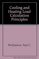Cooling and Heating Load Calculation Principles 1883413591 Book Cover