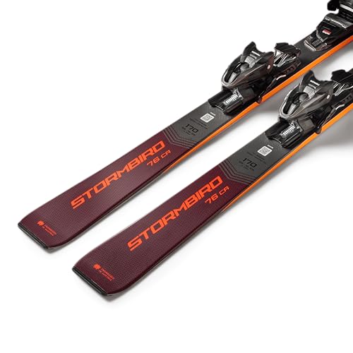 Blizzard Stormbird 76 CA Frontside Alpine Downhill Skis, Burgundy/Anthracite, 155cm w/TP 11 Demo Bindings - Thumbnail 5