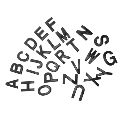 Lettres murales pour décorer la maison et le bureau plaques signalétiques faciles à installer
