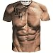 Produktbild Unisex Holiday Shirt unhöflich Hirsch Party Kostüm 3D Boobs gedruckt Tee (XL,9Braun)