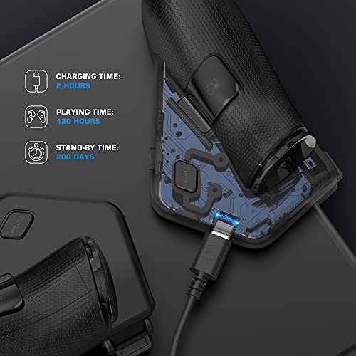 Gamesir F7 Claw Mobile Game Controller For Android Tablet/Ipad, Pubg Controller, Plug And Play, 4 Trigger, Sensitive Aim Shoot Joystick（Six Finger Operation） For Pubg/Fornite #TOP5