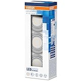 osram led-einbauleuchten-set LED Deckeneinbauleuchte zum Dimmen (mit geeigneten Phase-cut-Dimmern)