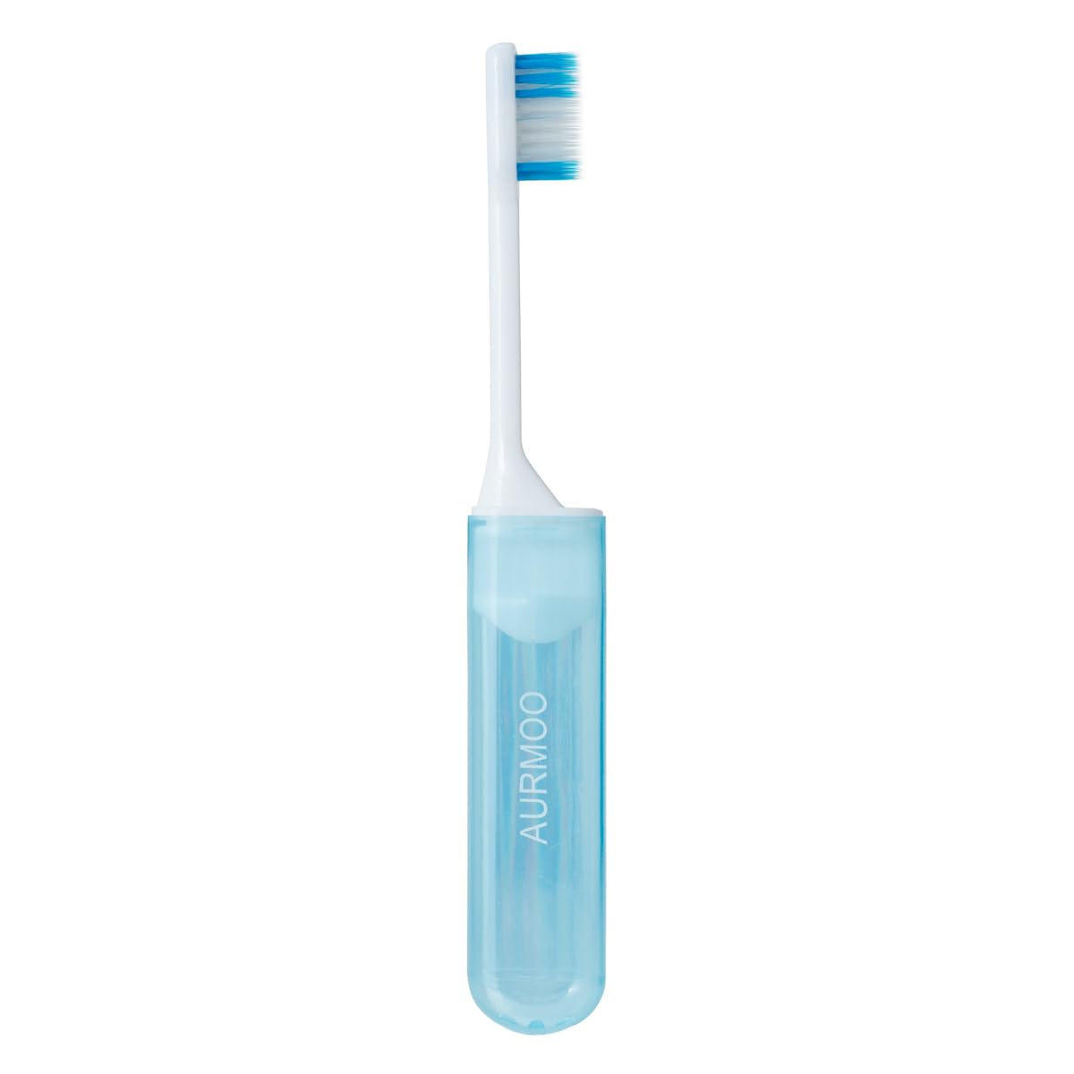 Spazzolini da denti da viaggio Pieghevoli, 30 Spazzolino da Viaggio con Dentifricio, Spazzolino da Denti Portatile, Spazzolini Monouso, Toothbrushes, Confezionati Singolarmente, Blu