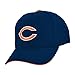 NFL Chicago Bears Youth Boys 8-20 Basic Structured Adjustable Cap, One Size, Deep Obsidian