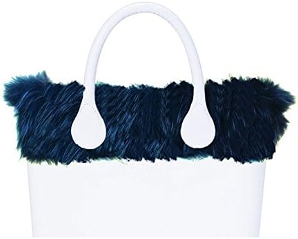 O bag mini bordo ecopelliccia murmasky