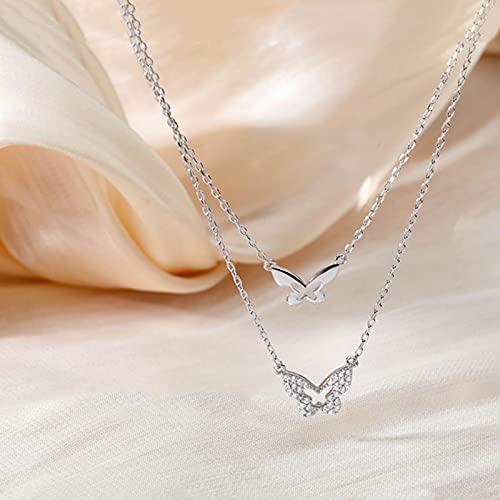 Collier papillon en argent 925 le cadeau d'anniversaire idéal - 3