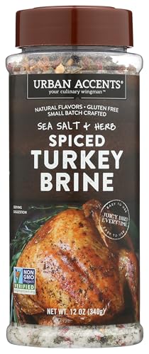 Spiced Turkey Brine Blend – Turkey Brining Spices - Urban Accents,12-Ounce