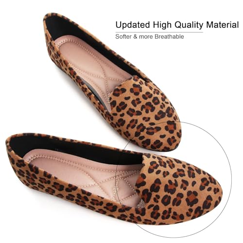 Image of SAILING LU Women Round Toe Comfortable Ballet Flats | Shoes for Women, Dressy, Slip-ons, Loafers