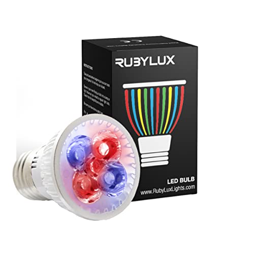 Rubylux Red & Blue Led Bulb - Small - 2Nd Generation #TOP5