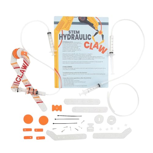 Kit défi apprentissage griffe hydraulique STEM Fun Express 13x25 cm jouet éducatif mécanique
