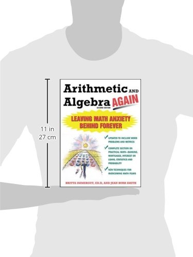 Arithmetic And Algebra Again: Leaving Math Anxiety Behind Forever #TOP2