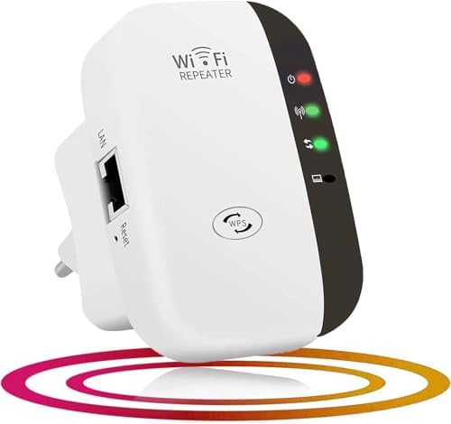 Ripetitore WiFi 300 Mbps - Amplificatore Segnale 2.4 GHz, Portata 100 M, Facile Installazione - Foto 5
