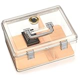 【Kit complet】: Le kit Humidor Cigar comprend le récipient en plastique étanche à l'air, un hygromètre, un humidificateur et un séparateur en cèdre espagnol, vous donnant tout ce dont vous avez besoin pour commencer à stocker vos cigares. Surveille avec précision l'humidité et la température internes.