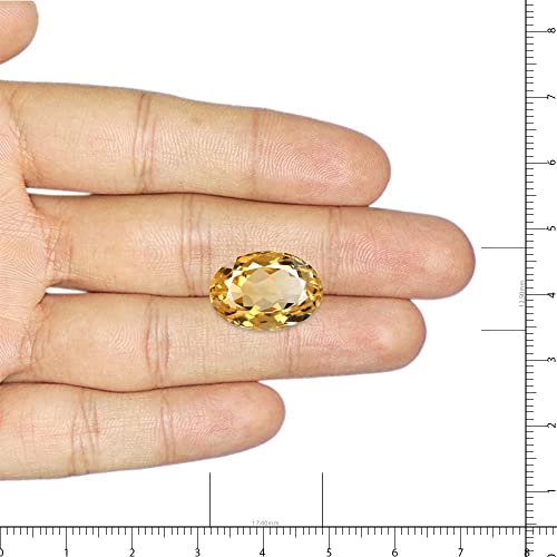 Citrine 4.02 Carats facettée taille small pour création de bijoux de lithothérapie - 3