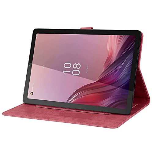 Rosbtib Case for Lenovo Tab M9 HD 9 Inch (TB-310FU) PU Leather Flip Case Stand TPU Cover Protective Case with Card Slot for Lenovo Tab M9 2023 - Image 4