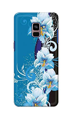 Image of PRINTFIDAA Beautiful Floral Design Printed Designer Hard Case for Samsung Galaxy A8 Plus (2018), A730F, A730F / DS Back Cover -(e) RPM1006