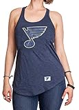 Calhoun NHL Ladies Distressed Flowy Racerback Cover Up (St. Louis Blues, XX-Large)