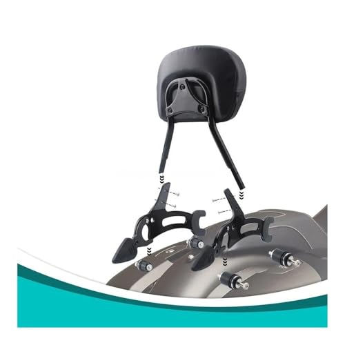 Dossier passager arrière haut de gamme à fixation rapide pour cruiser Roadmaster