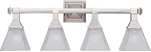 Maxim Brentwood-4 Light Transitional Bath Vanity in Transitional style-28 Inches Wide by 9.5 inches high