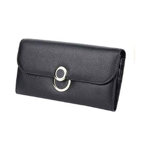 Blocking Leather Wallet for Women,Excellent Women's Genuine Leather Credit Card Holder