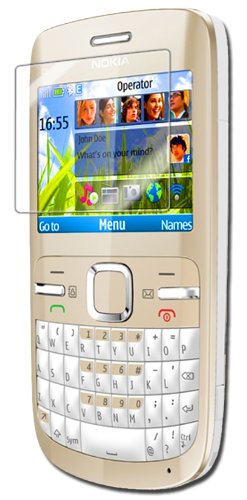 Iq Shield Screen Protector Compatible With Nokia C3-00 Liquidskin Anti-Bubble Clear Film #TOP3