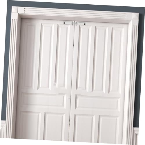 jojofuny 2 pares Bisagra para puerta plegable, bisagras superiores pesadas, fáciles de instalar miniatura 4