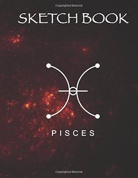 Sketch Book Pisces : Notebook for Sketching, Drawing, Painting, Writing, Doodling, Brainstorming, 120 Pages, 8. 5 X 11 Size