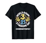 World Down Syndrome Day 321 Awareness Support Men Women Kids T-Shirt