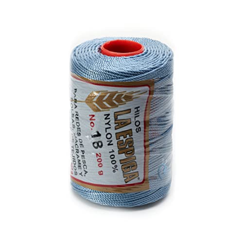 Image of Espiga No.18-100% Nylon Omega String Cord for Knitting and Crochet - 49 Steel Blue