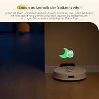roborock Q7 M5 Saugroboter mit Wischfunktion, 10.000Pa Starker Saugkraft, Dual Anti-Tangle-System, 150Min Laufzeit, LiDAR Navigation, Staubsauger Roboter für Teppich, Tierhaare, APP Steuerung(Weiß) – Ansicht 9