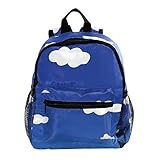 IMPRESIÓN COMPLETA-La mochila está totalmente impresa y hermosa. El diseño está en el estilo de los animales de dibujos animados lindo. Es animado, cálido y moderno, destacando la inocencia de los niños.