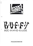Buffy - Der Vampir Killer - Kristy Swanson - Presseheft + 2 