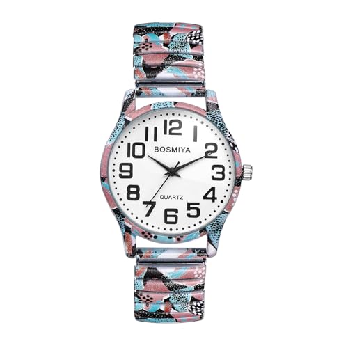 JewelryWe Montre Femme Bracelet Extensible: Montre Elastique...