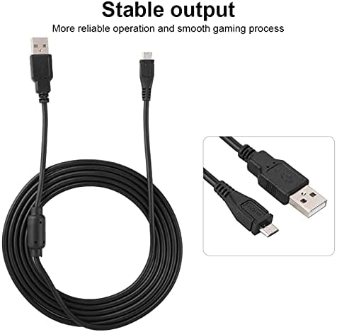 Sunydog USB Charging Cable for Pro and Slim, 1.8M Length, Reliable Charging Cord for Gamepad, Comfortable Grip - 2