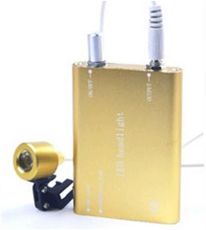 Surgical LED Dental Headlight Lamp for Dentist and Surgeon (Yellow)