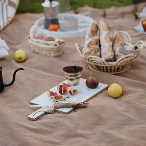 Cobertor de Piquenique Ao Ar Livre Pvc Grama Marrom Pano de Piquenique Primavera para Passeio Parque