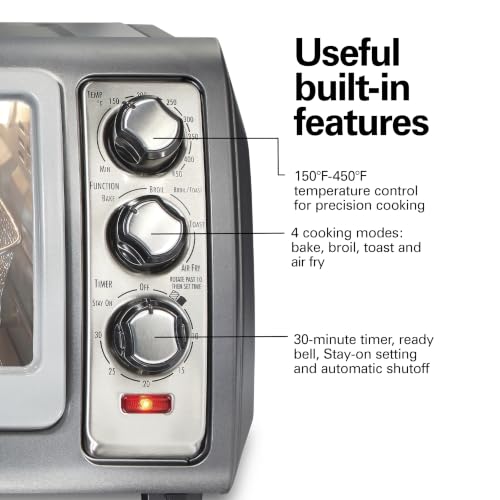 hamilton beach air fryer toaster oven reviews
