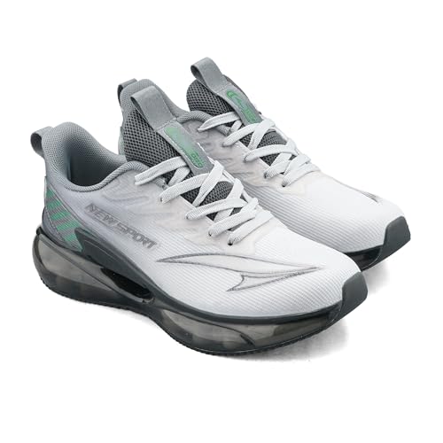 Image of ASIAN Quantum-27 Men's Sports Running Shoes with See-Through Air Sole, Memory Foam Comfort, Breathable Knit Upper & Stylish Athletic Performance Design