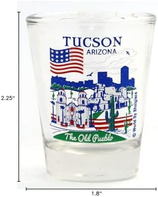 Tucson Arizona Great American Cities Collection Shot Glass image 4