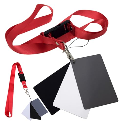 VILLCASE 2pcs Lanyard Strap Cards Film Photography Exposure Photography Card Scratch-Resistant