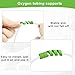 10 Pack Oxygen Tube Support Crimp Straightener for Portable Oxygen Concentrator, Oxygen Tubing Support for Oxygen Tank Oxygen Hose Nasal Cannula Oxygen Accessories (Green)