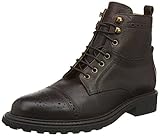 hudson 43 fabric-denim postscript 100% Glattes Lederfutter Hudson London Herren Fernie Biker Boots, Braun (Brown), 43 EU