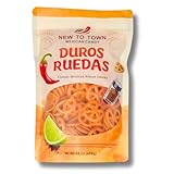 Duritos (Duros) Mexican Pinwheel Wheat Snacks – Bulk Chicharrones de Harina – Fry for Crunchy Botana Snack – Authentic Street Food by New to Town (8 Ounce)