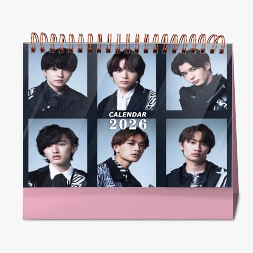 卓上カレンダー なにわノ男子 なにわノだんし なにふぁむ 卓上 2026年カレンダー 【2026年9月〜2026年12月】なにふぁむ 道枝駿佑 大橋和也