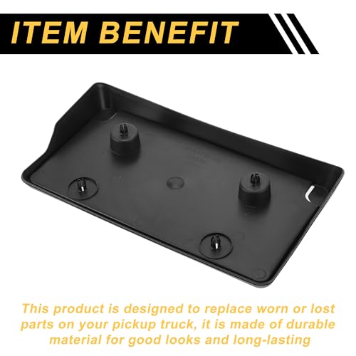 REPAIROCK License Plate Bracket for Dodge for Ram 1500 2013-2019 Front Bumper License Plate Frame Bracket Holder Mounting Accessories Plastic W/Screws 1 Set by REPAIROCK - Image 5